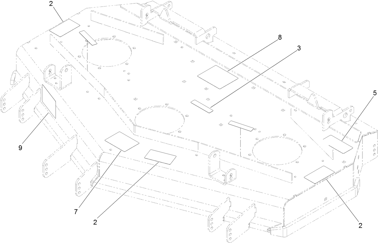 Deck Decal Assembly No. 114-4491