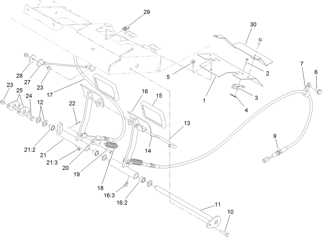 Brake Pedal Assembly