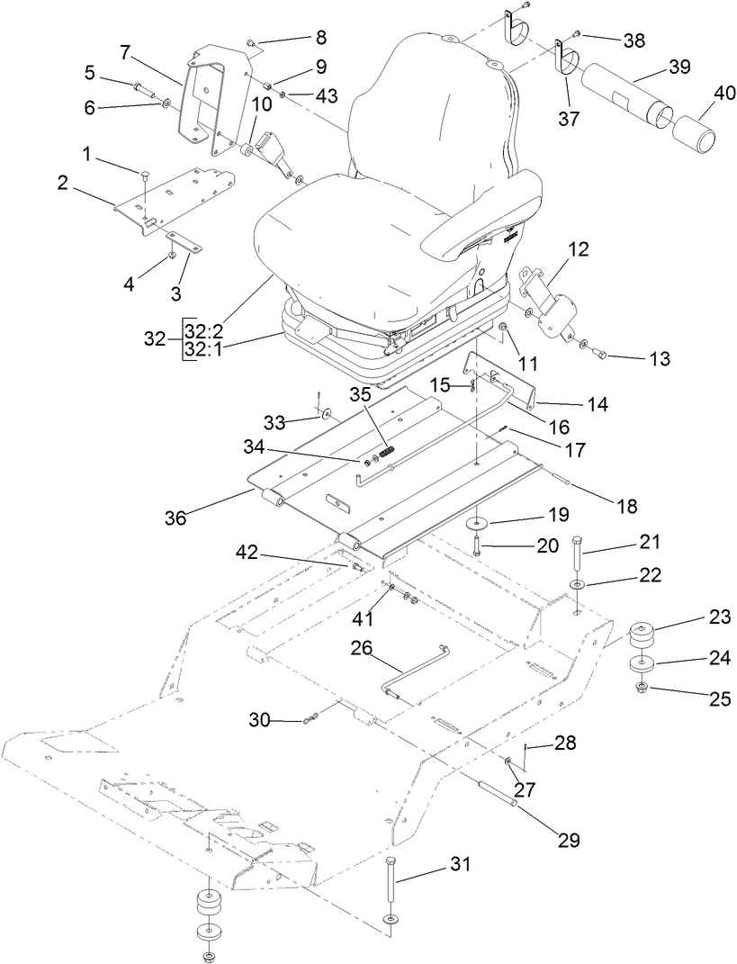 Seat Base and Seat Assembly