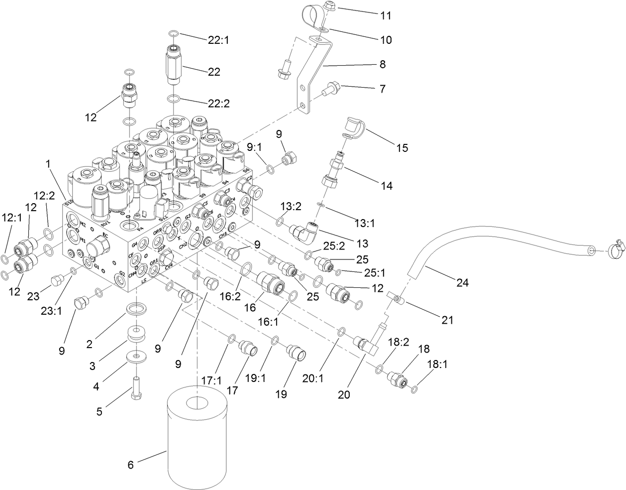 Combination Manifold Assembly