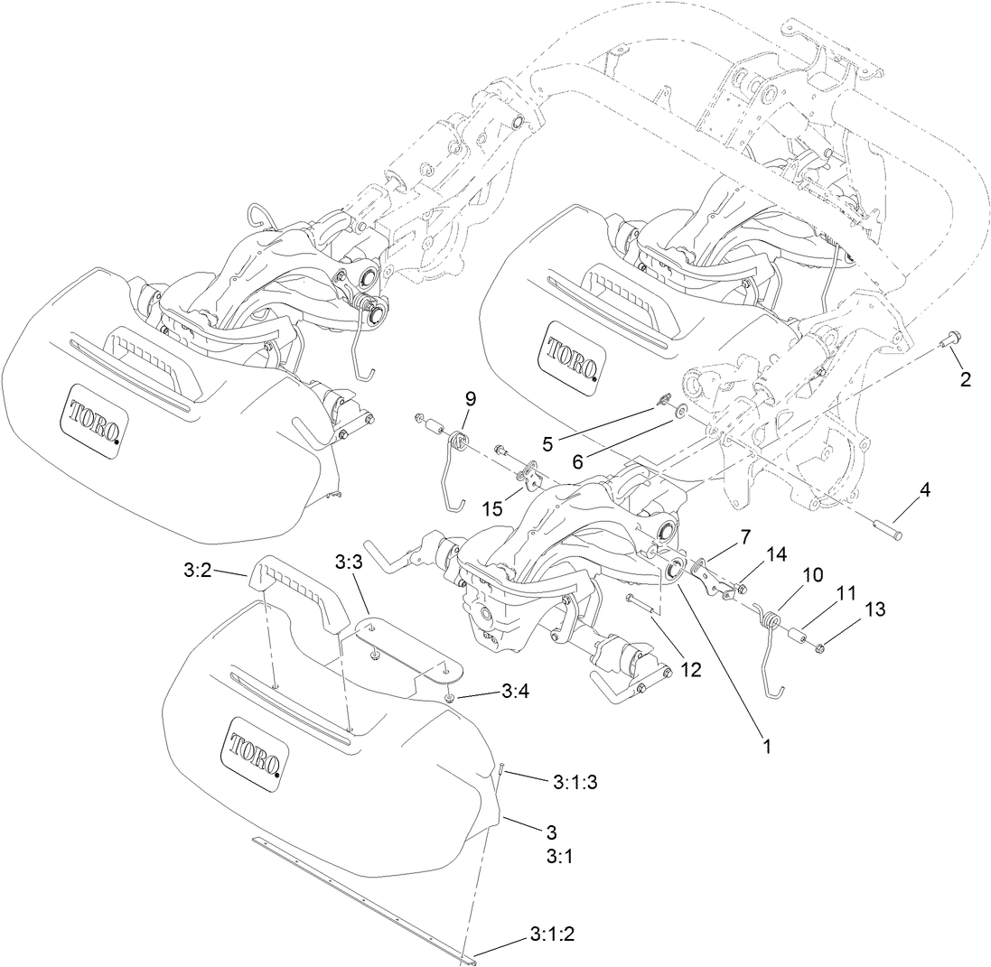Suspension and Basket Assembly