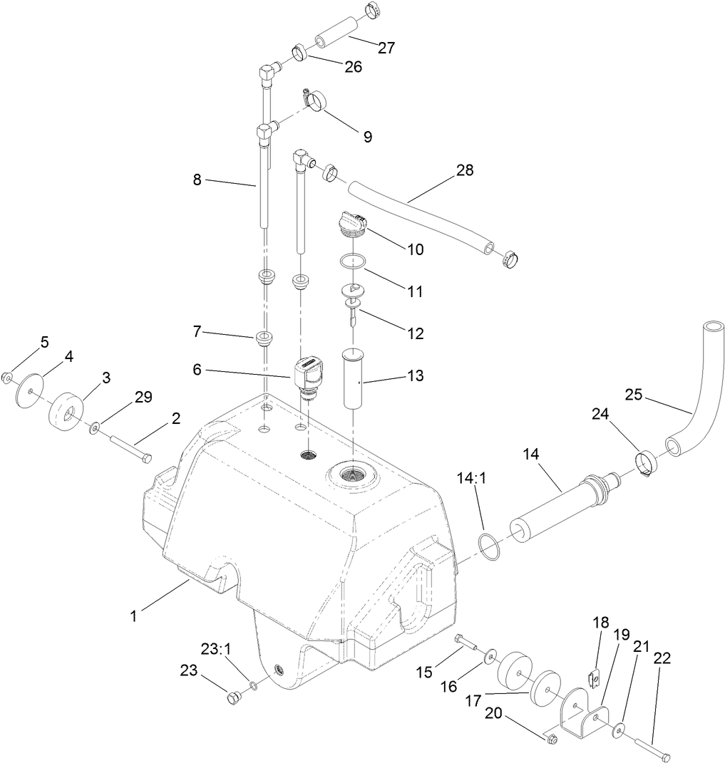 Hydraulic Reservoir Assembly