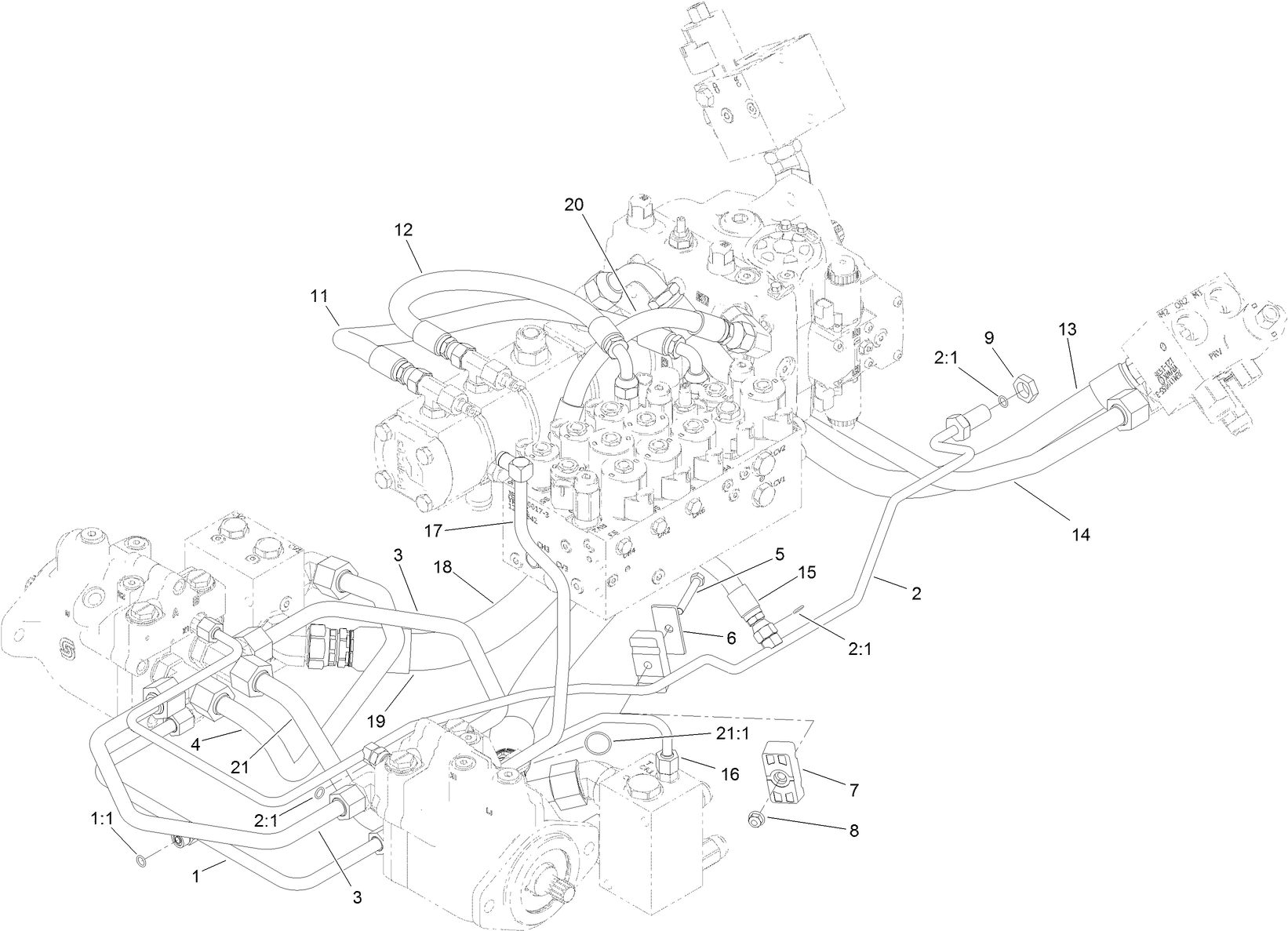 Traction Hydraulic Assembly