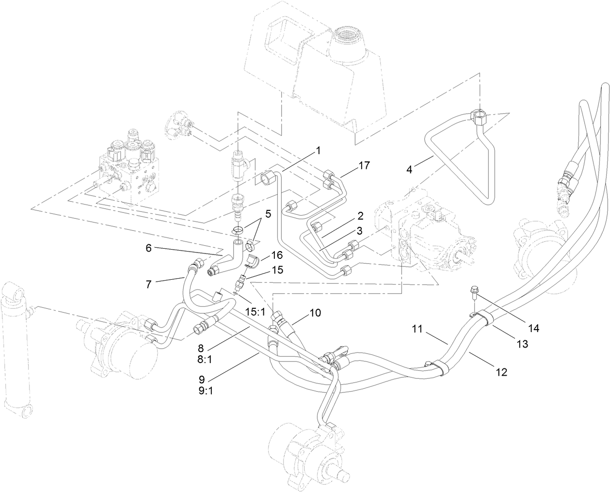 Hardline and Hose Assembly