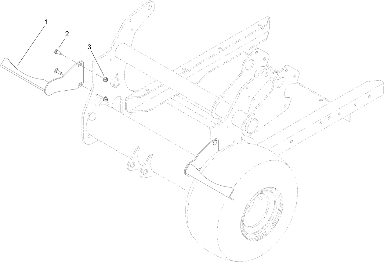 Optional Tire Scraper Assembly (Model 09225)