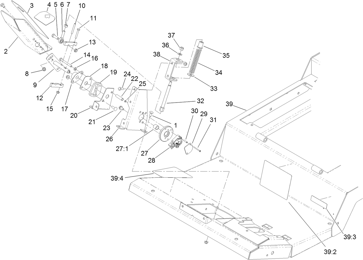 Traction Pedal Assembly