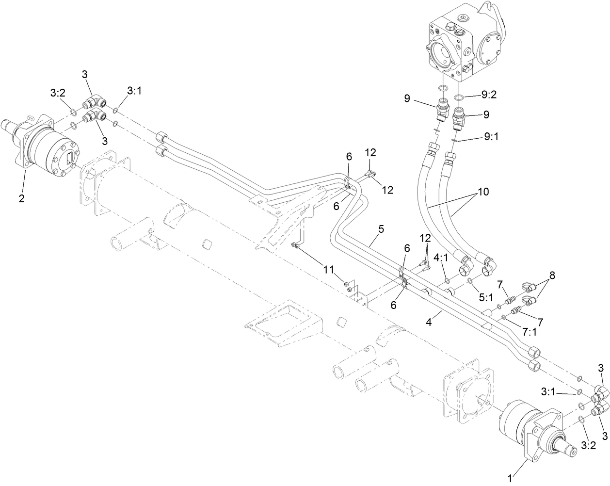 Traction Hydraulic Assembly