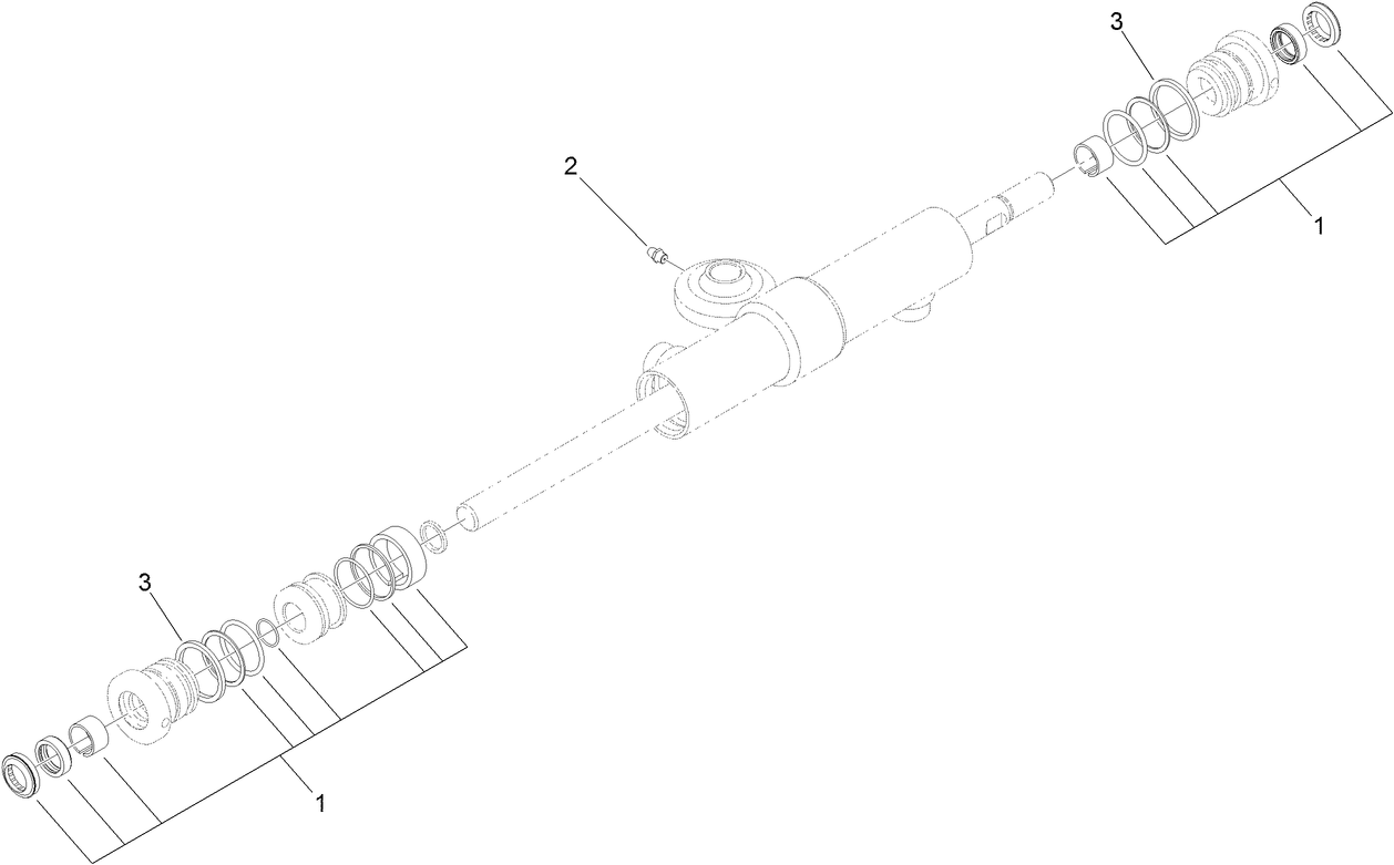 Hydraulic Cylinder Assembly No. 112-0297