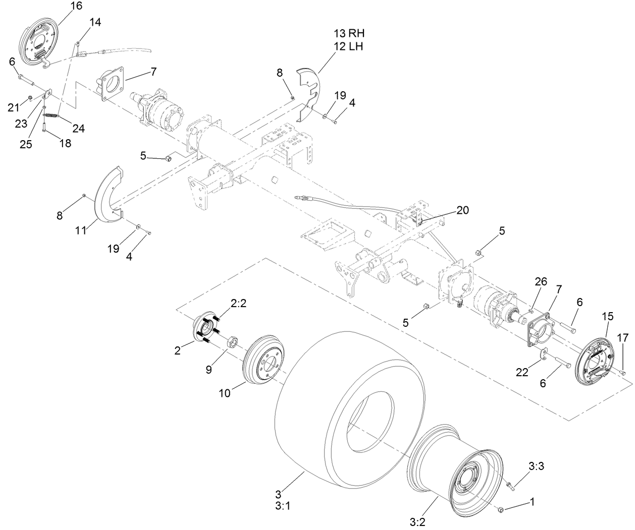 Front Axle Assembly