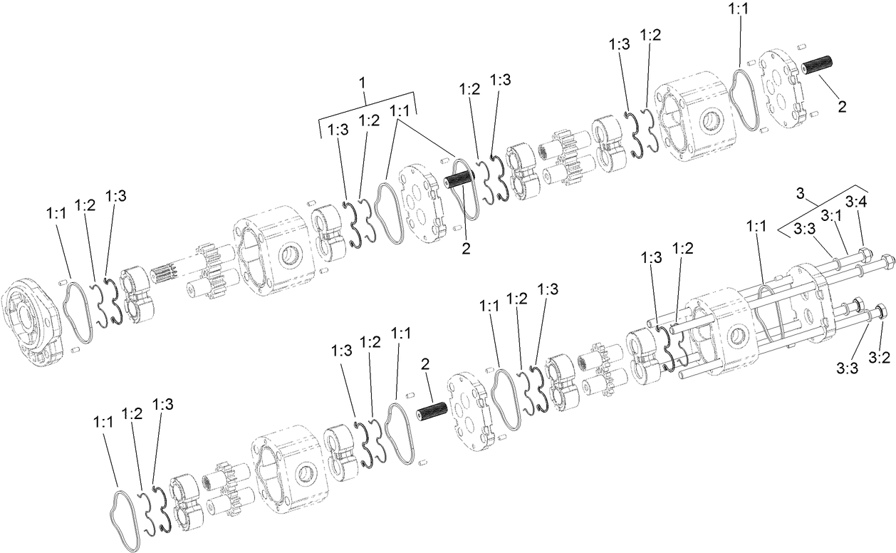 Gear Pump Assembly No. 107-4547