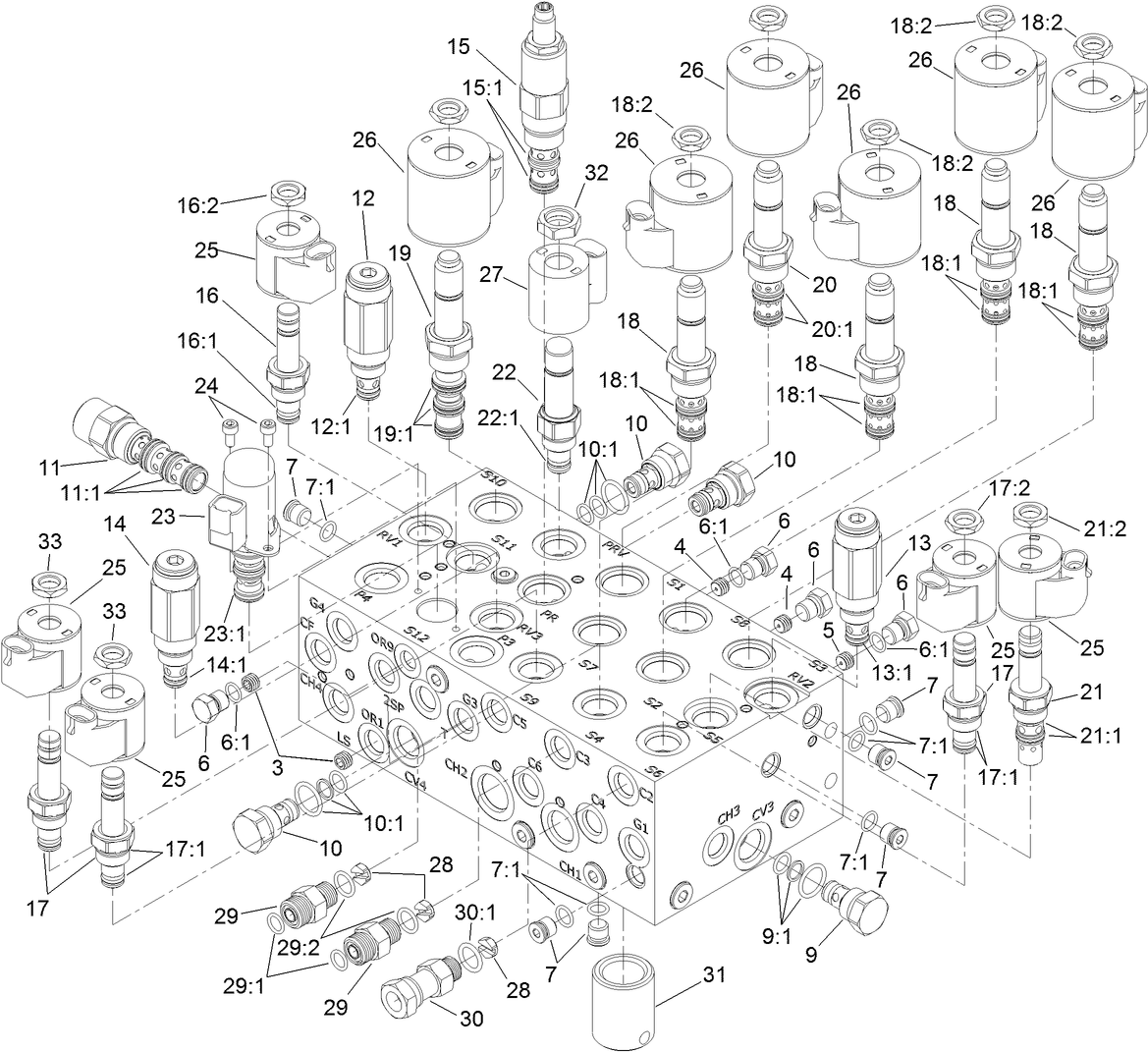 Combination Manifold Assembly No. 120-8842