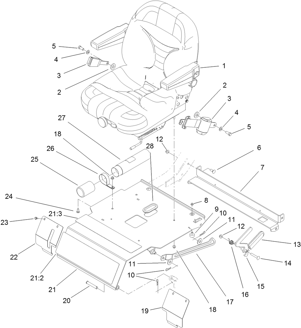 Seat and Seat-Plate Assembly
