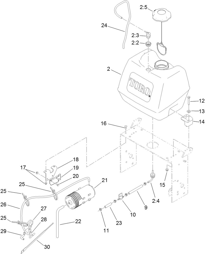 Fuel System Assembly