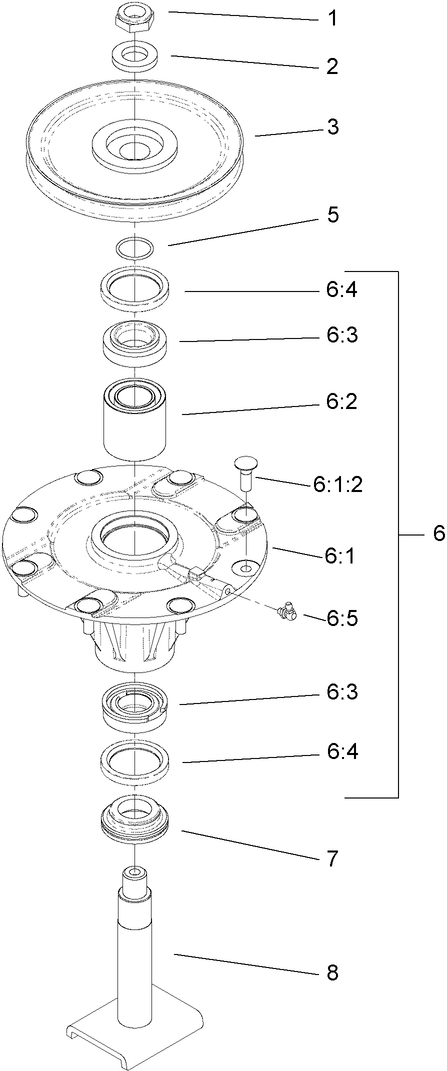 Spindle Assembly No. 119-4778