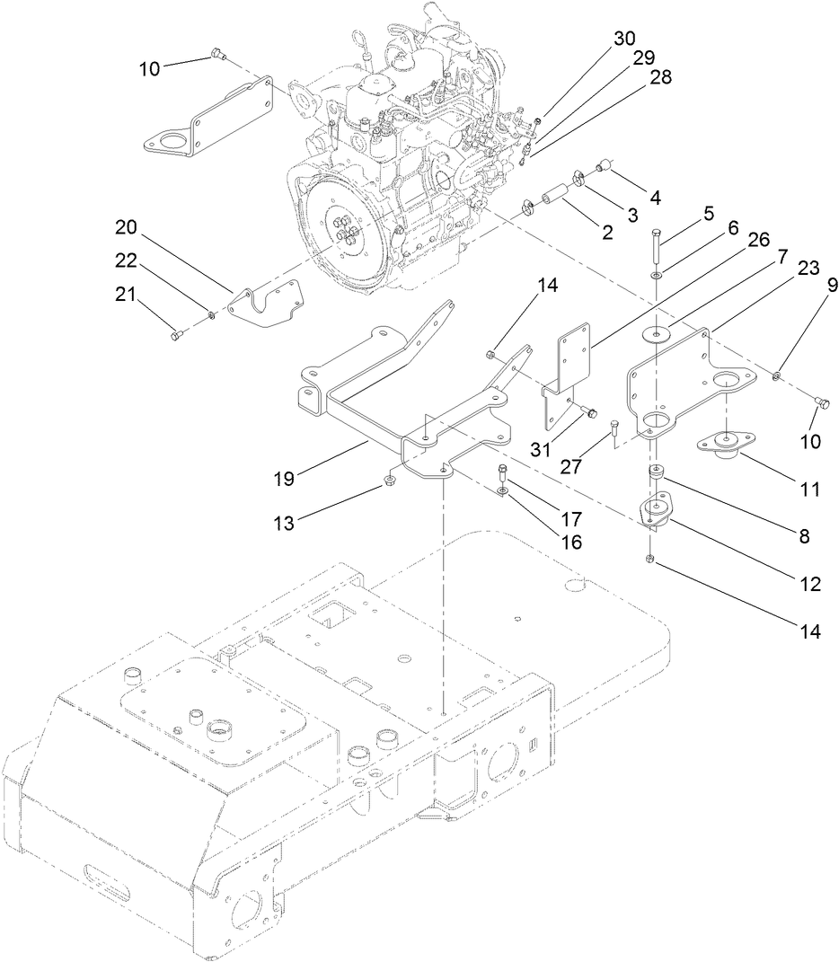 Engine Mounting Assembly