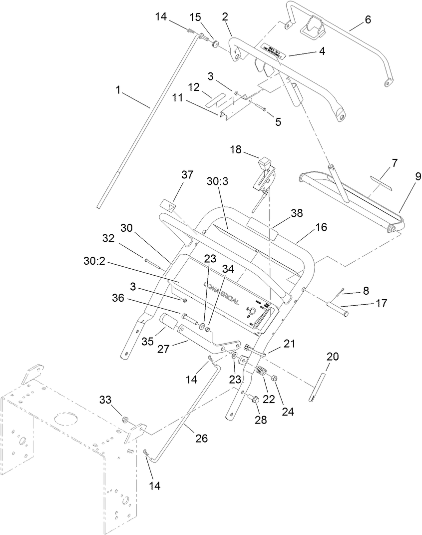 Handle and Control Assembly