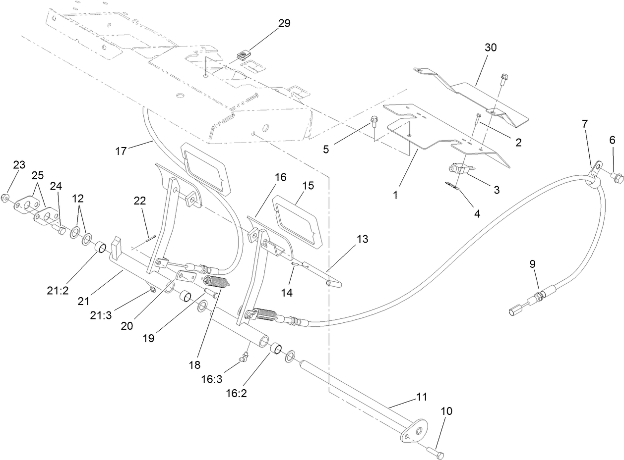 Brake Pedal Assembly