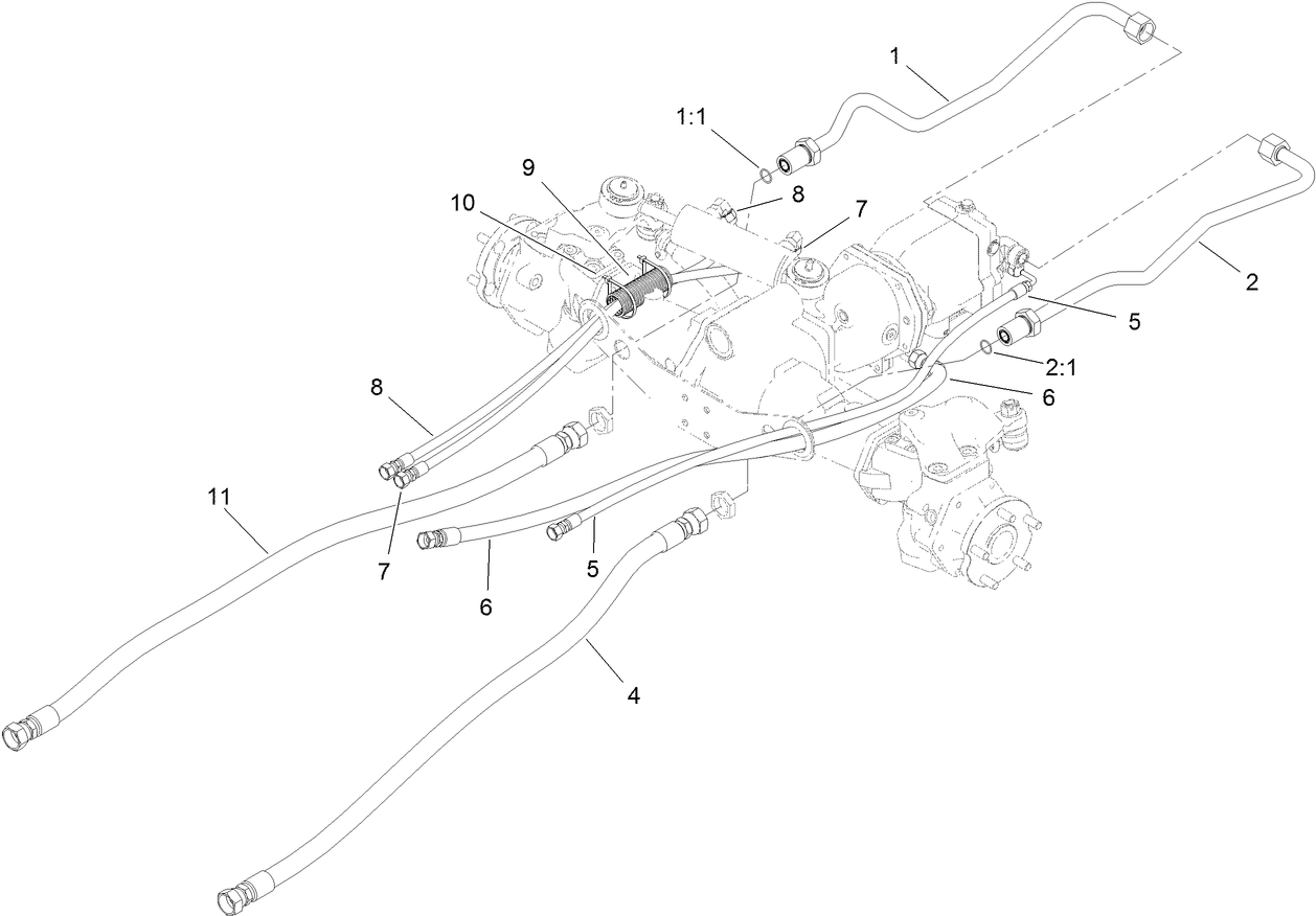 Hose and Tube Routing Assembly