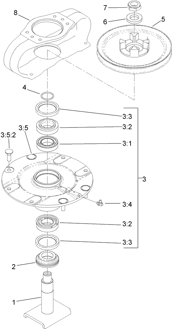 Driving Spindle Assembly No. 119-4547