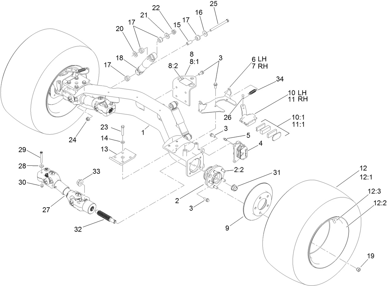 Rear Axle Assembly