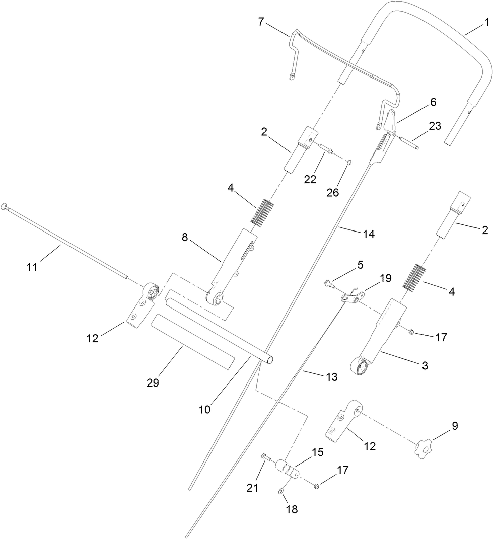 Upper Handle Assembly
