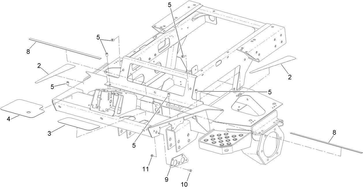 Front Frame Assembly No. 120-8086