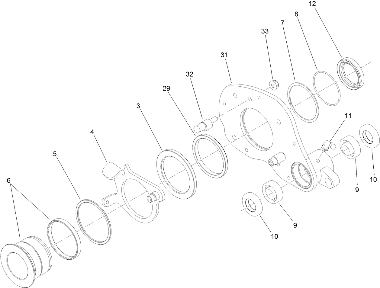 Right Hand Sideplate Assembly