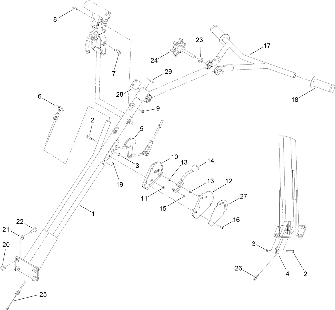 Pro-Pitch Handle Assembly No. 125-6200