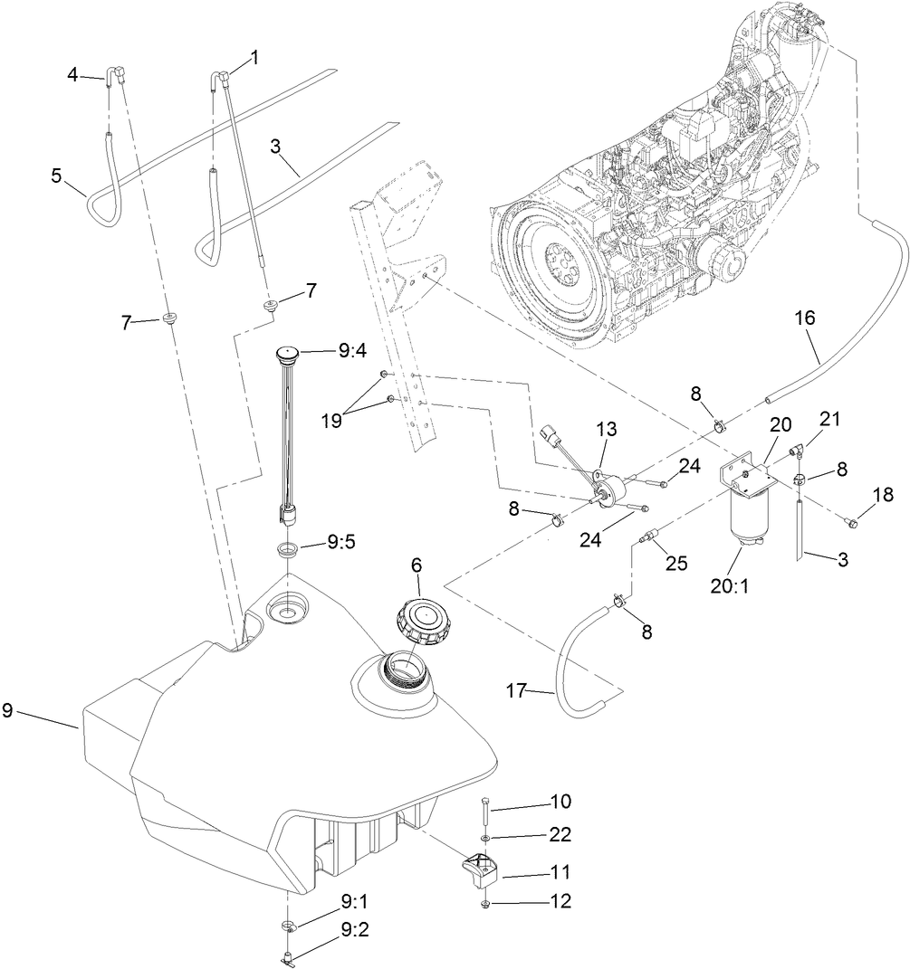 Fuel System Assembly