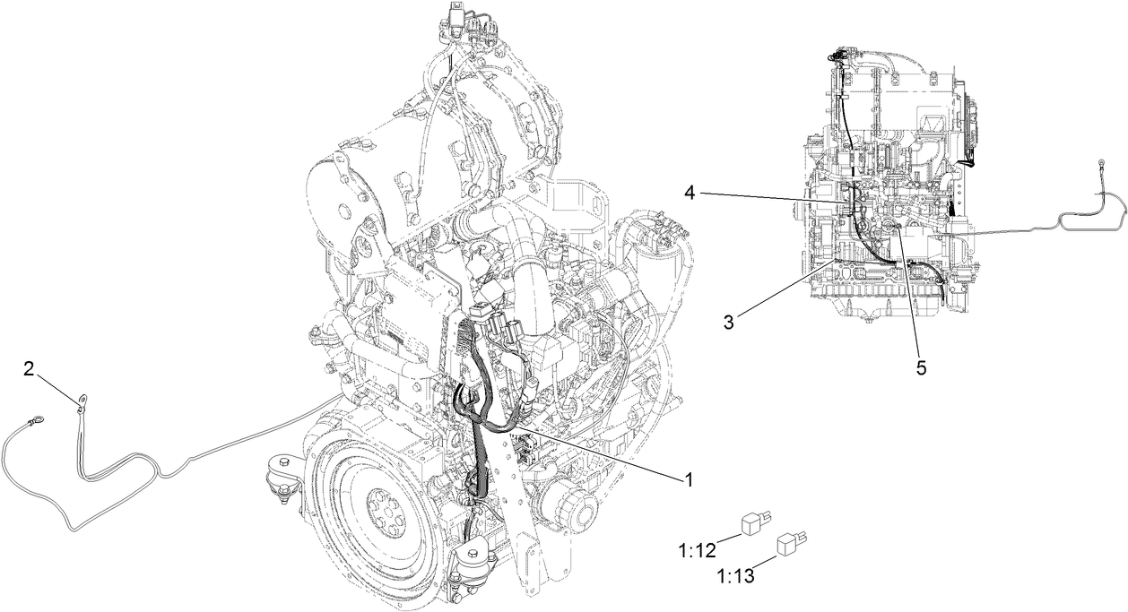 Engine Wire Harness Assembly