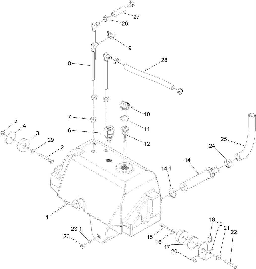 Hydraulic Reservoir Assembly