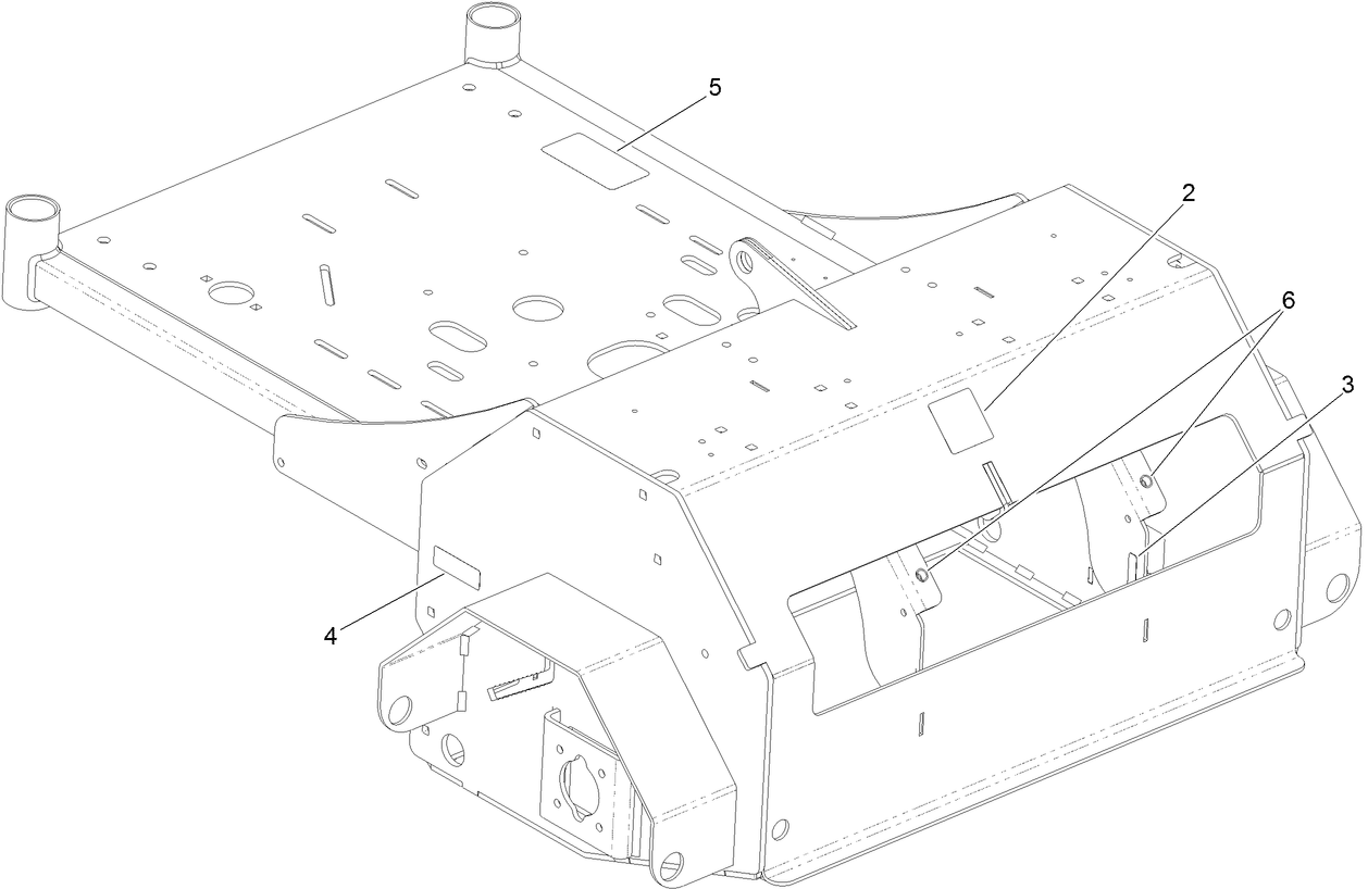 Main Frame Decal Assembly No. 116-8138