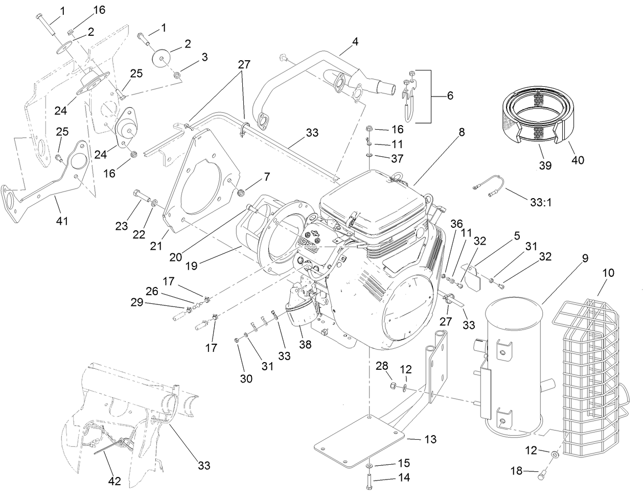 Engine Installation Assembly