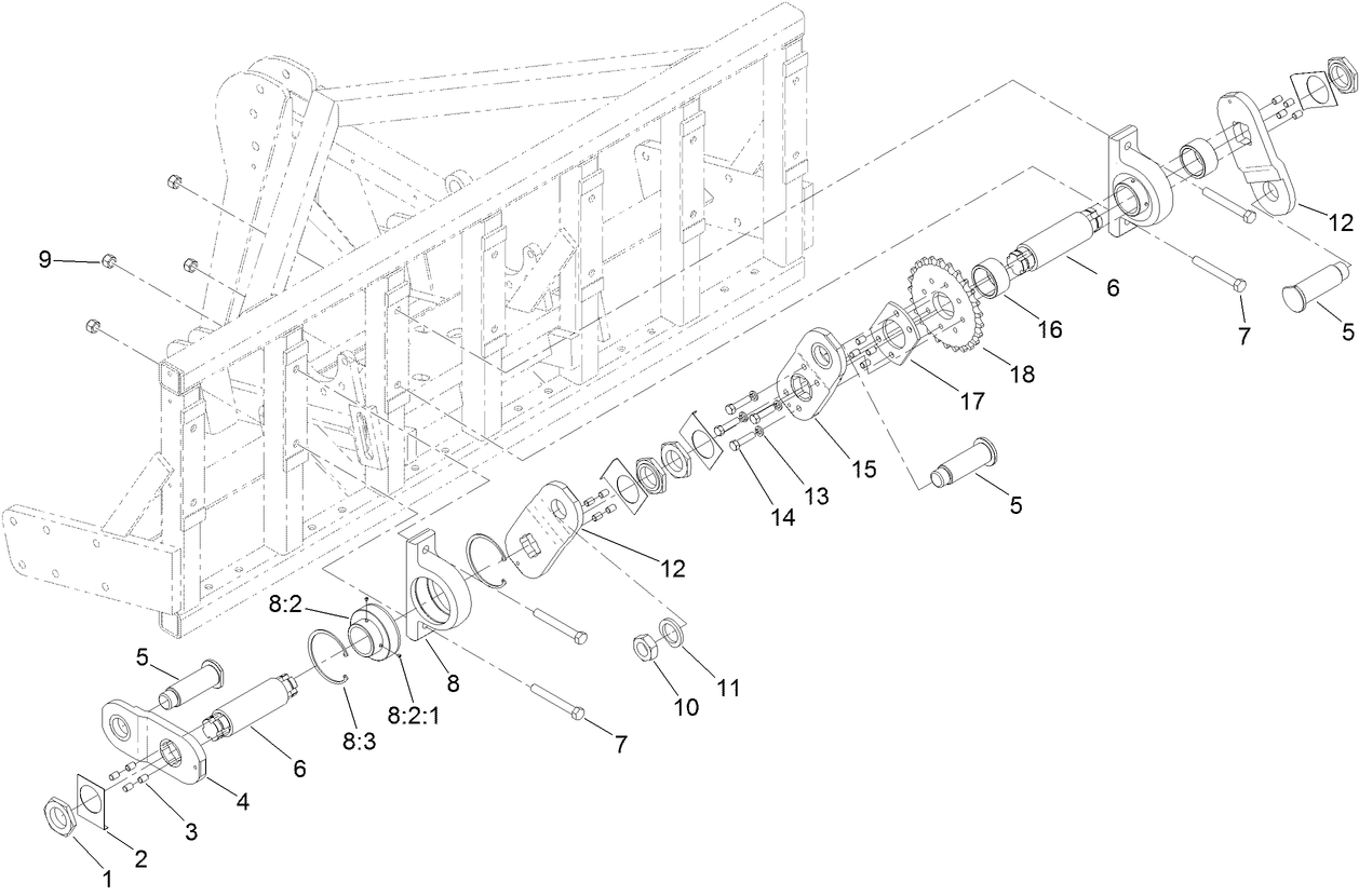 LH Crankshaft Assembly