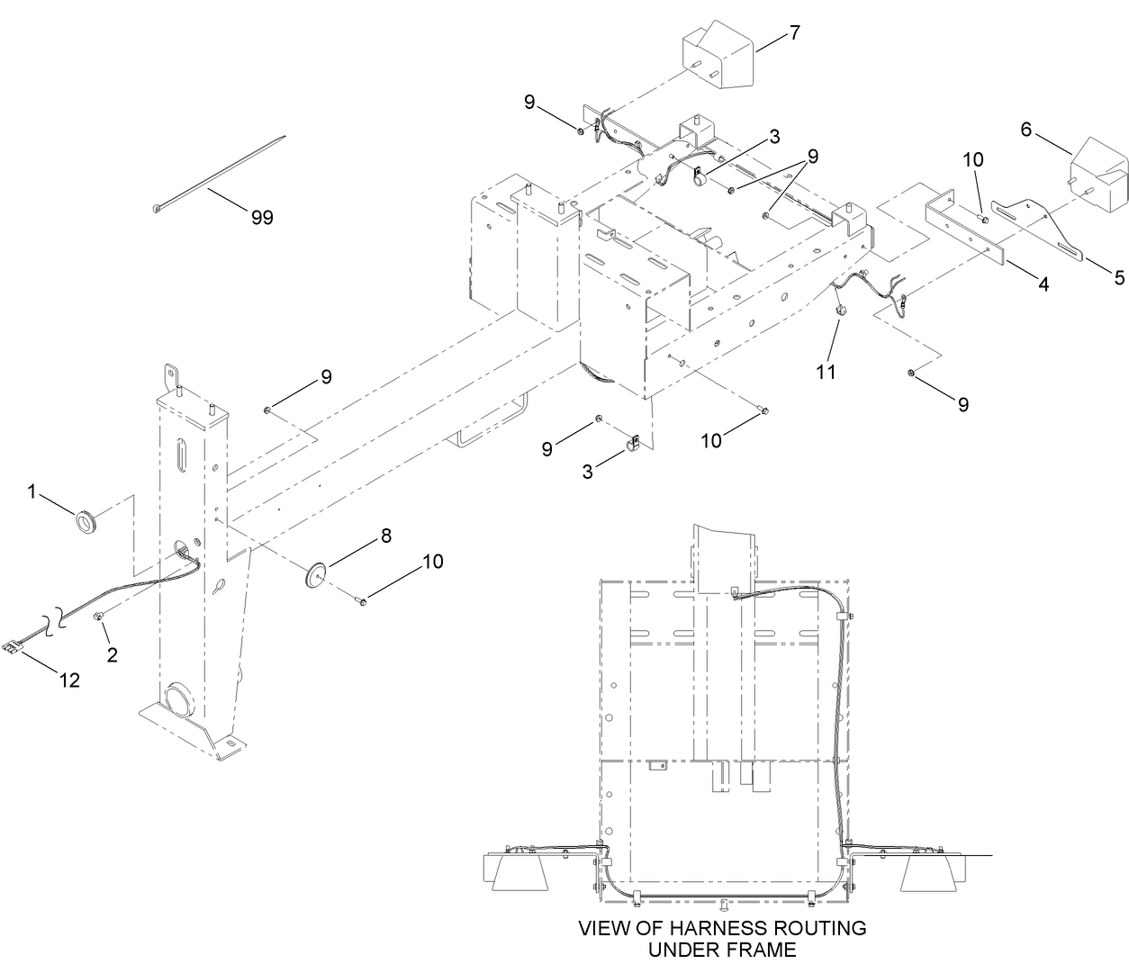 Trailer Light Kit Assembly