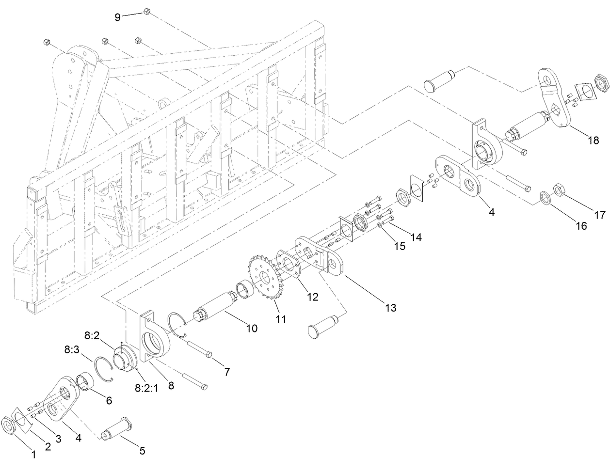 RH Crankshaft Assembly