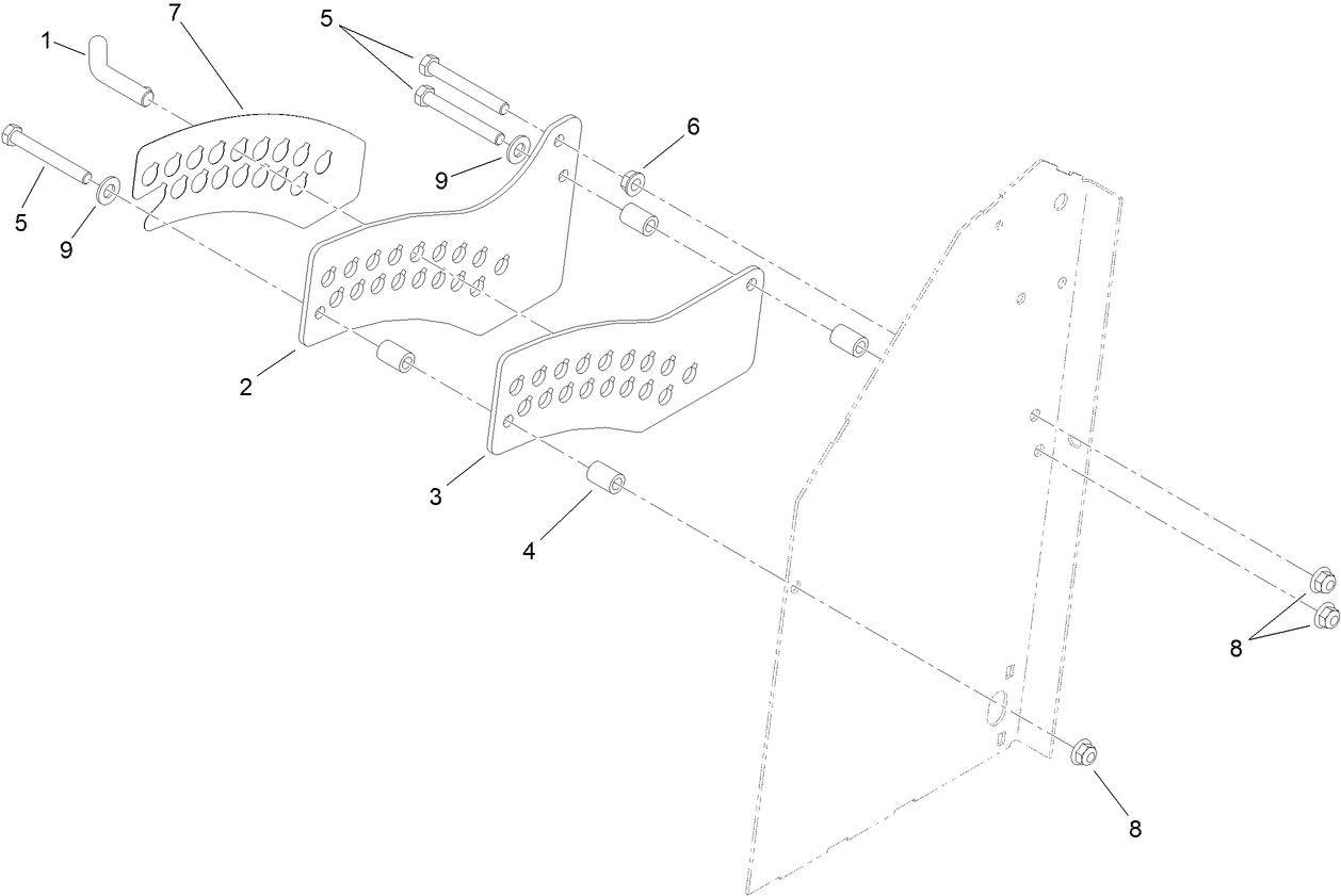 Height-of-Cut Plate Assembly