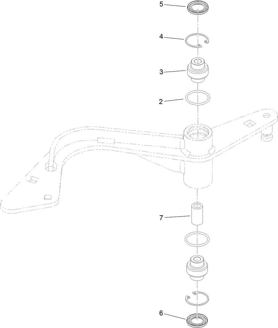 Idler Arm Assembly No. 116-9307