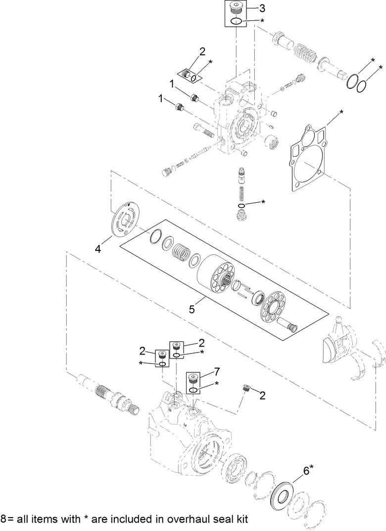 Piston Motor Assembly No. 121-3101