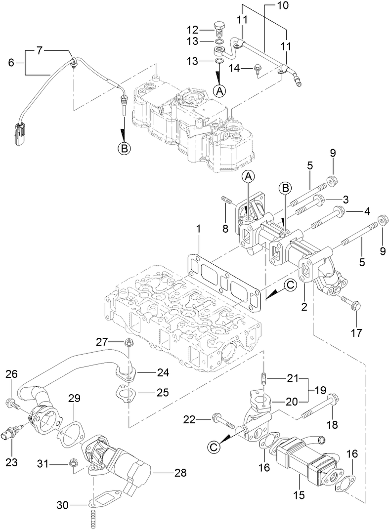 Exhaust Manifold Assembly