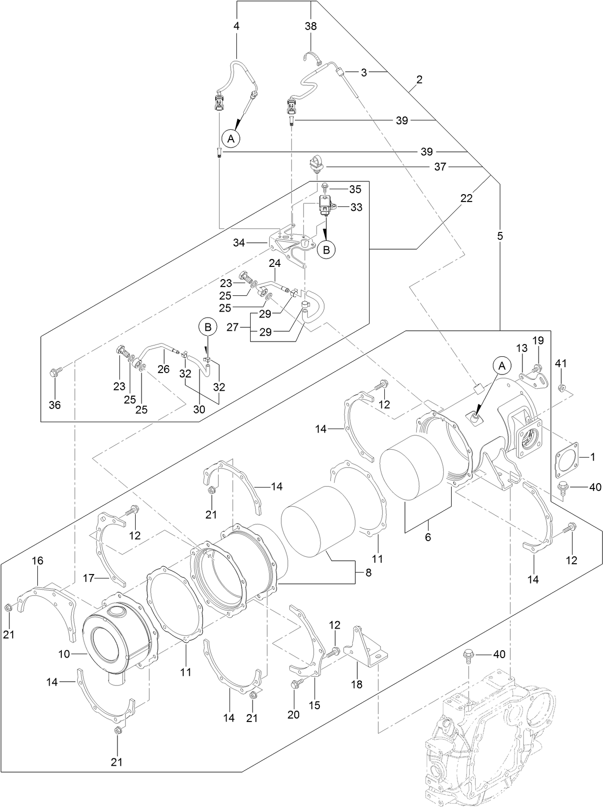 Diesel Particulate Filter Assembly