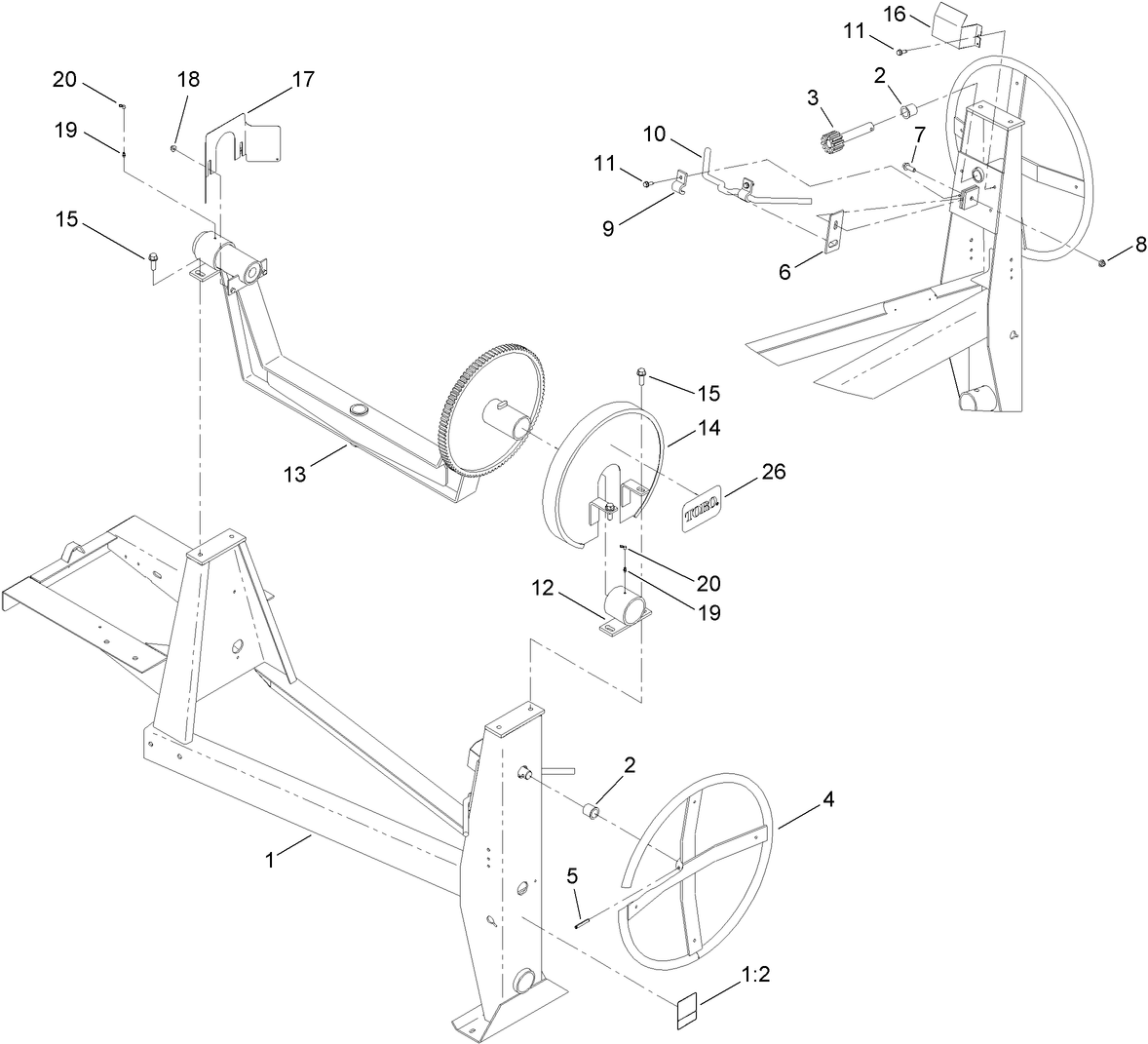 Frame and Yoke Assembly
