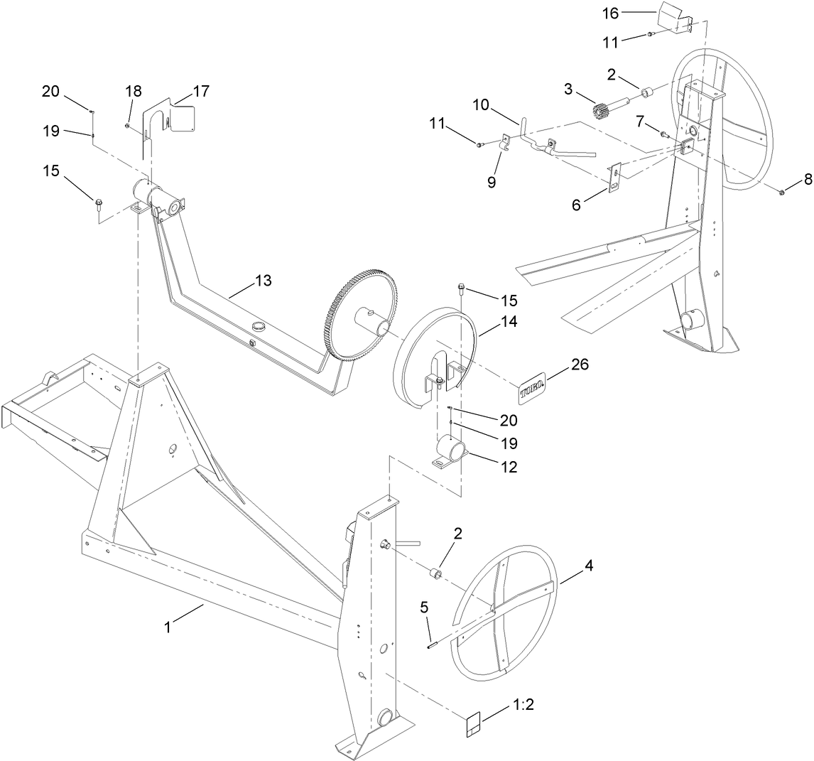 Frame and Yoke Assembly