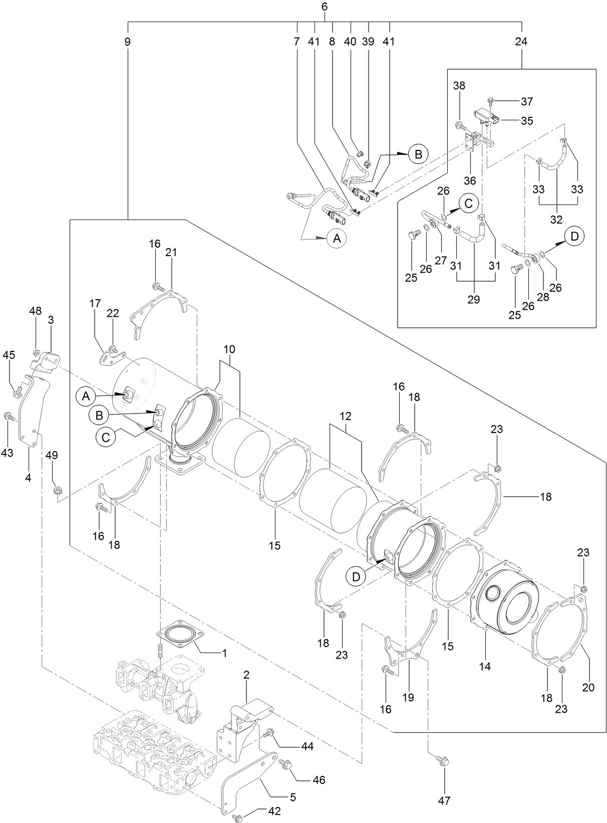 Diesel Particulate Filter Assembly
