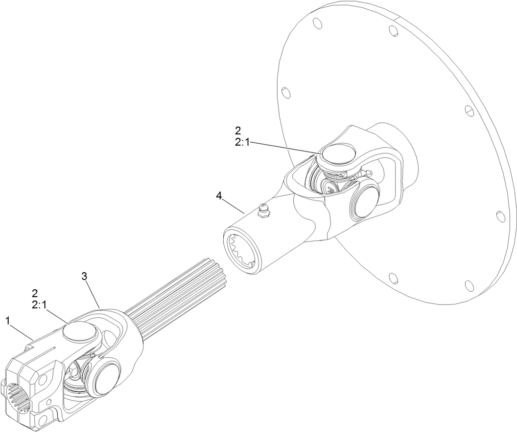 Drive Shaft Assembly No. 120-3756