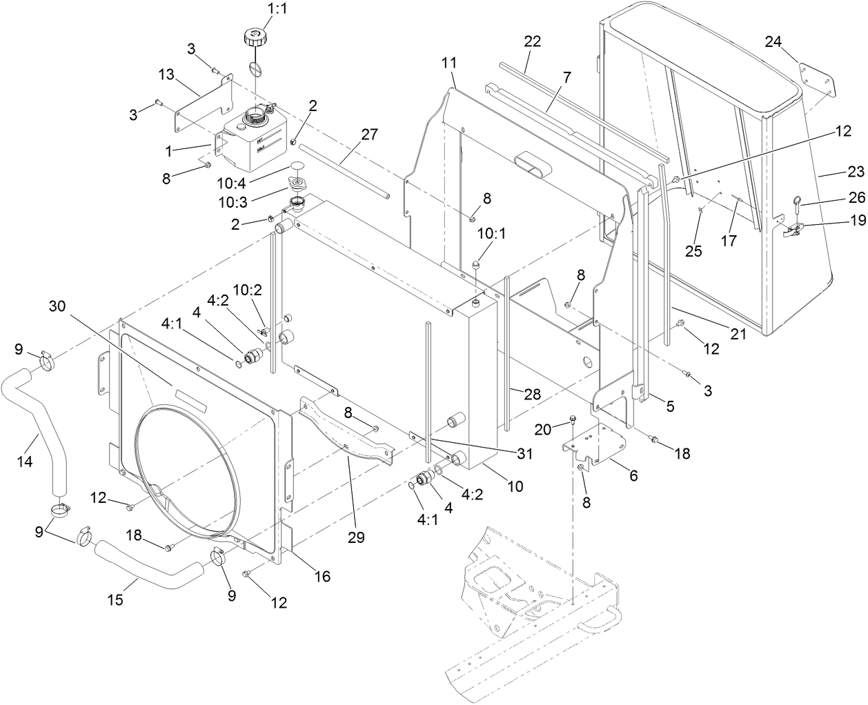 Cooling System Assembly