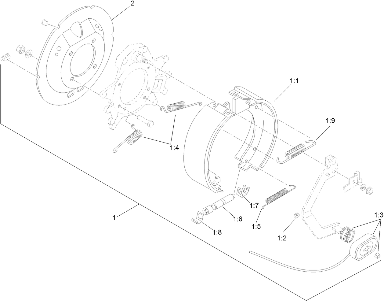 LH Brake Assembly No. 120-9437