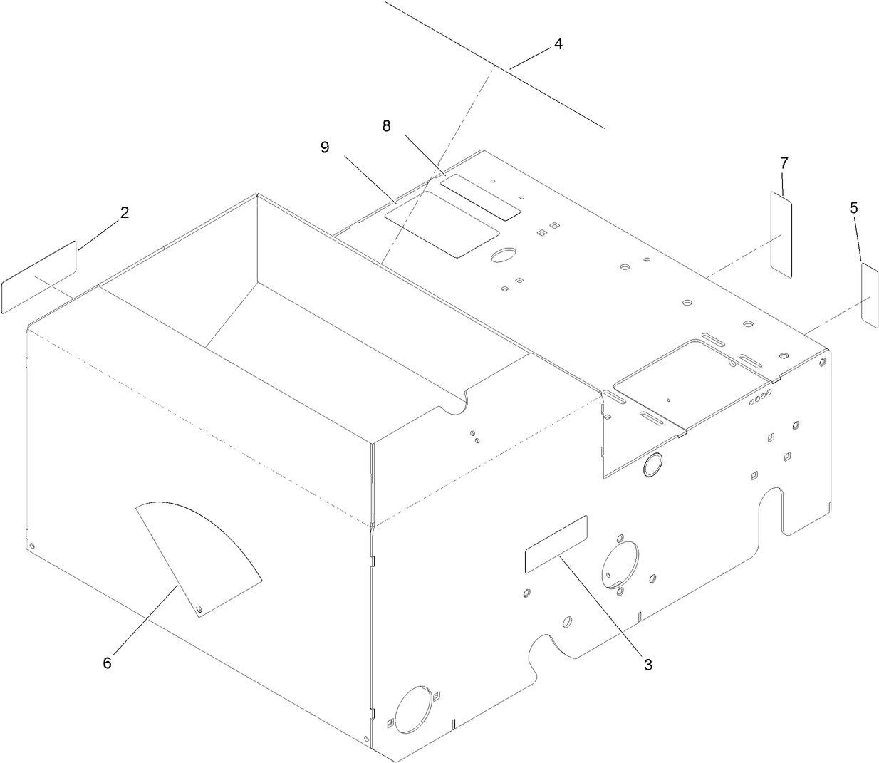 Main Frame Assembly No. 121-6196