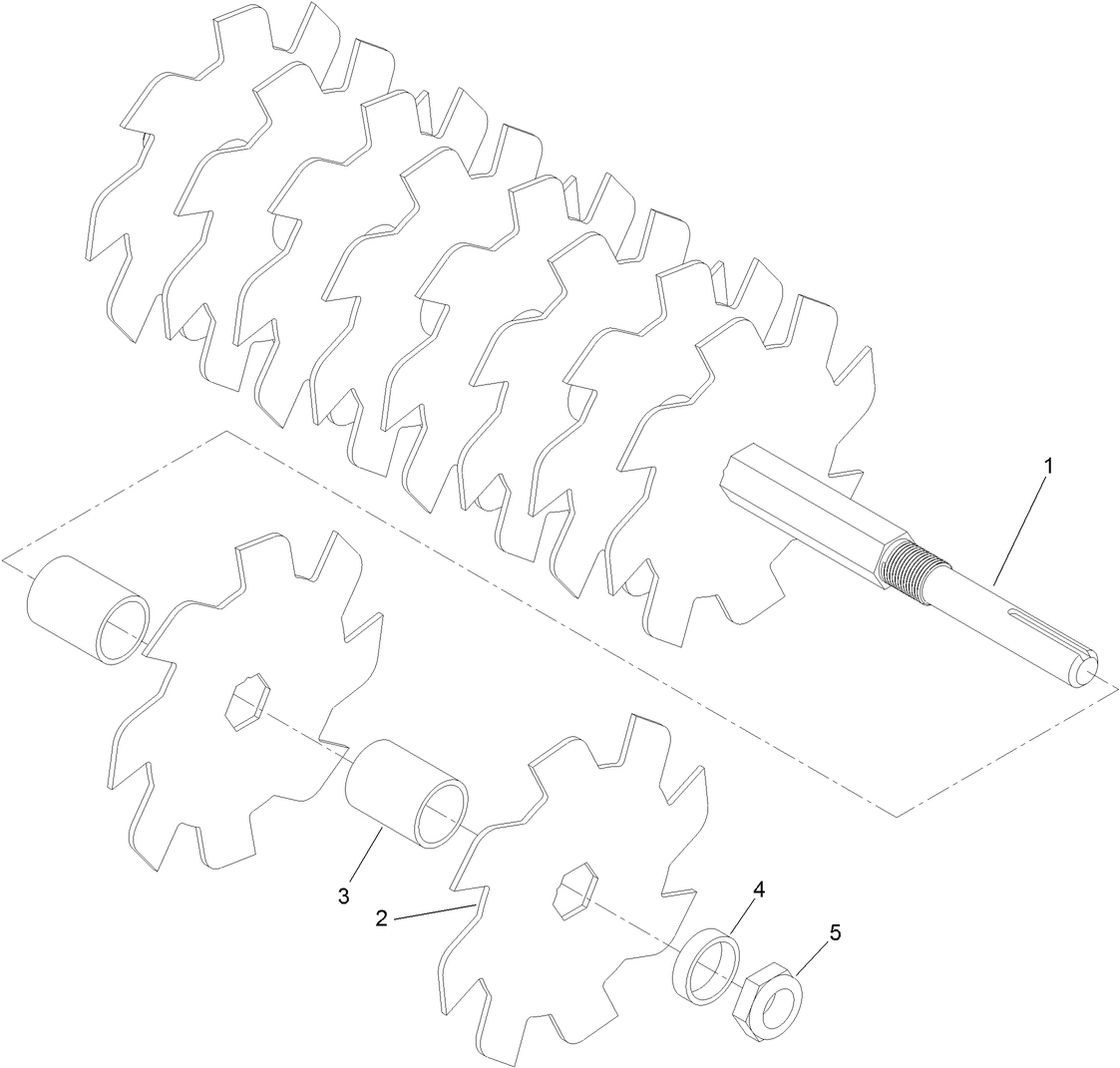 Shaft Assembly No. 126-0034