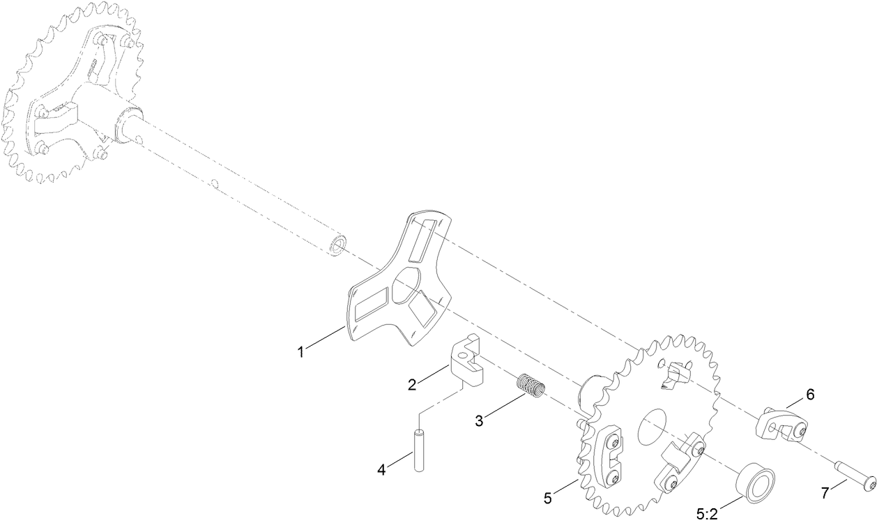 Wheel Clutch Sprocket Assembly